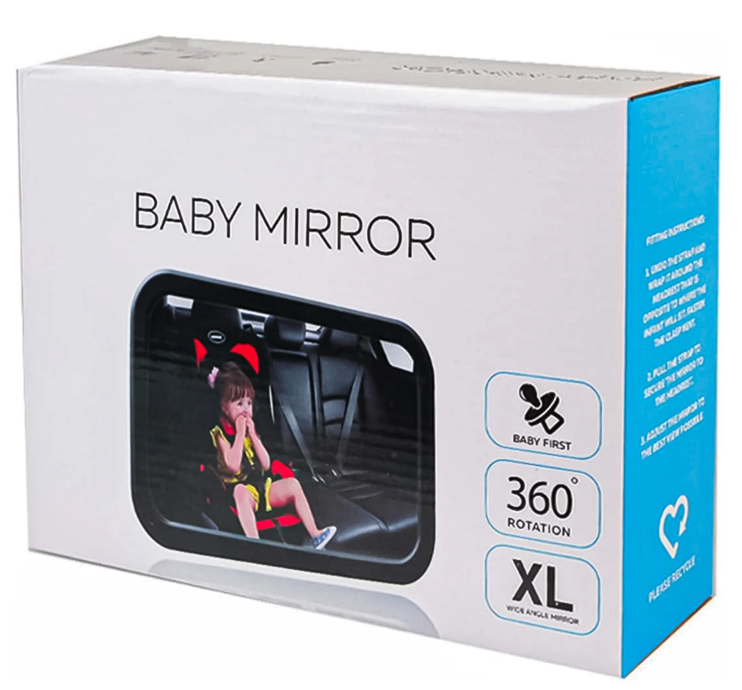 Espejo de seguridad auto para niños 360º